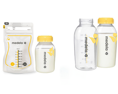 Medela Storage bags and containers.