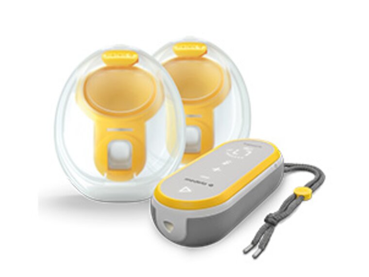Medela Freestyle™ Hands-free double electric wearable breast pump and  Hands-free collection cups