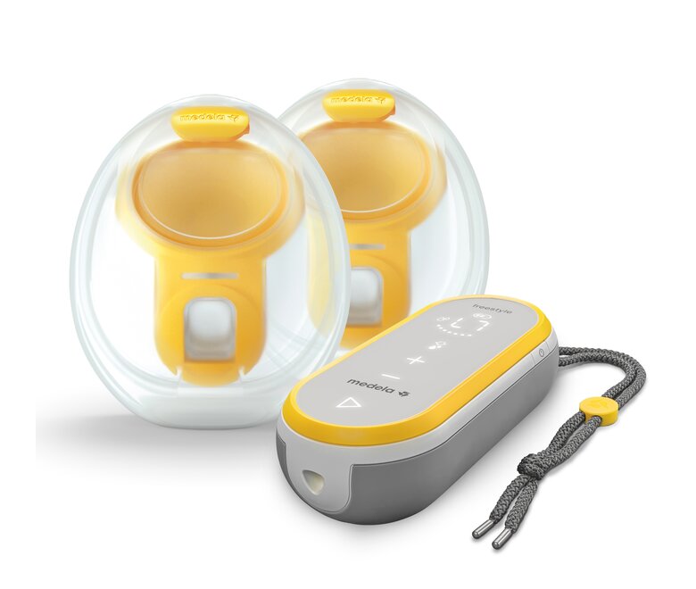 Medela Freestyle™ Hands-free double electric wearable breast pump and collection cups