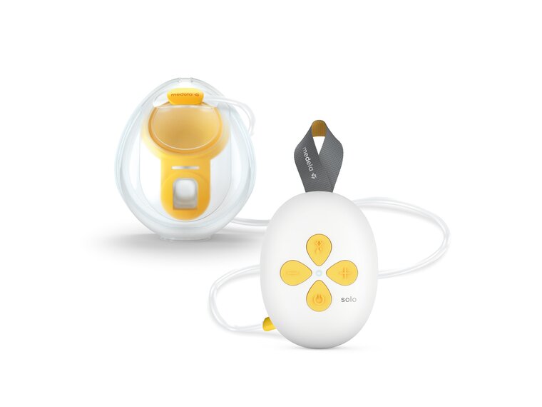 Medela Solo™ Hands-free single electric breast pump, tubing and Hands-free collection cup