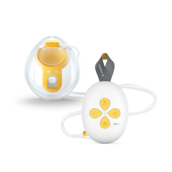Medela Solo™ Hands-free single electric breast pump, tubing and Hands-free collection cup