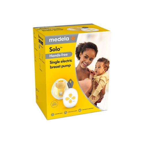 Winkelverpakking van de Medela Solo™ Hands-free enkele elektrische borstkolf