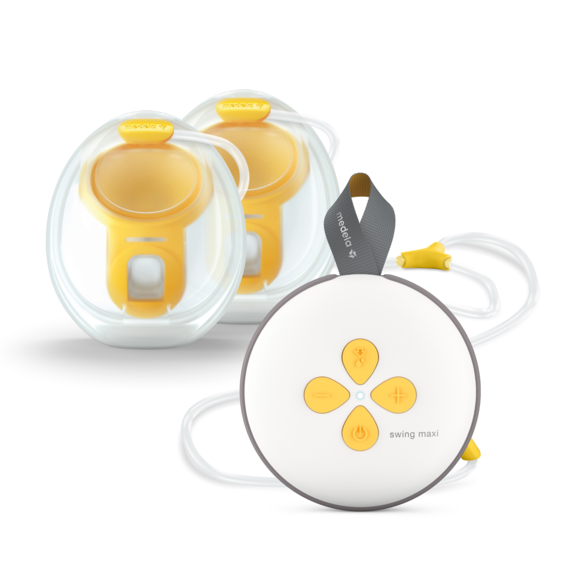 Medela Swing Maxi™ double electric breast pump with Hands-free collection cups and tubing