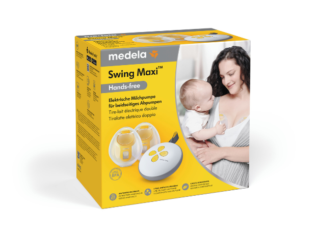 Swing Maxi™ (スイング・マキシ）ハンズフリー電動さく乳器 | Medela