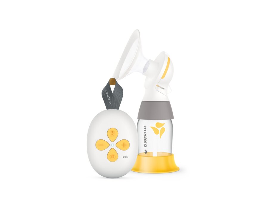 Solo™ single electric breast pump Medela Solo™ single electric breast pump with collection container