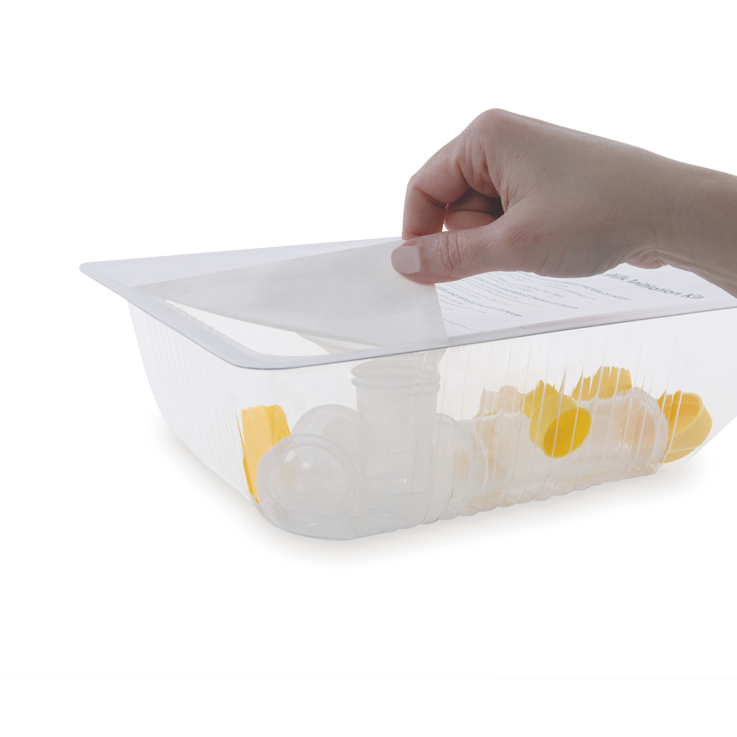 Open sterile Breast Milk Initiation Kit for the Medela Symphony® for the Harmony® breast pumps