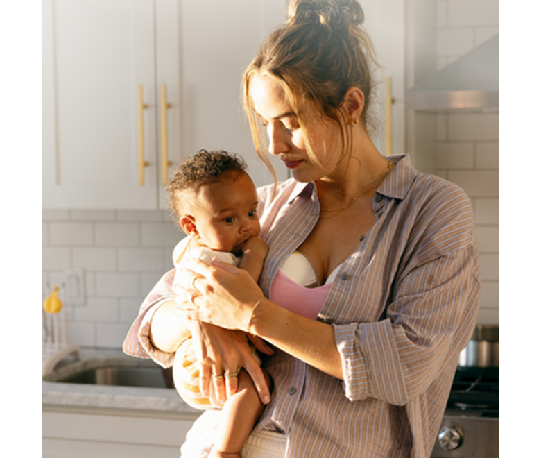 Medela Motion InBra Wearable Electric Breast Pump – Highly efficient and anatomically designed for everyday use at home, at work and on the move.