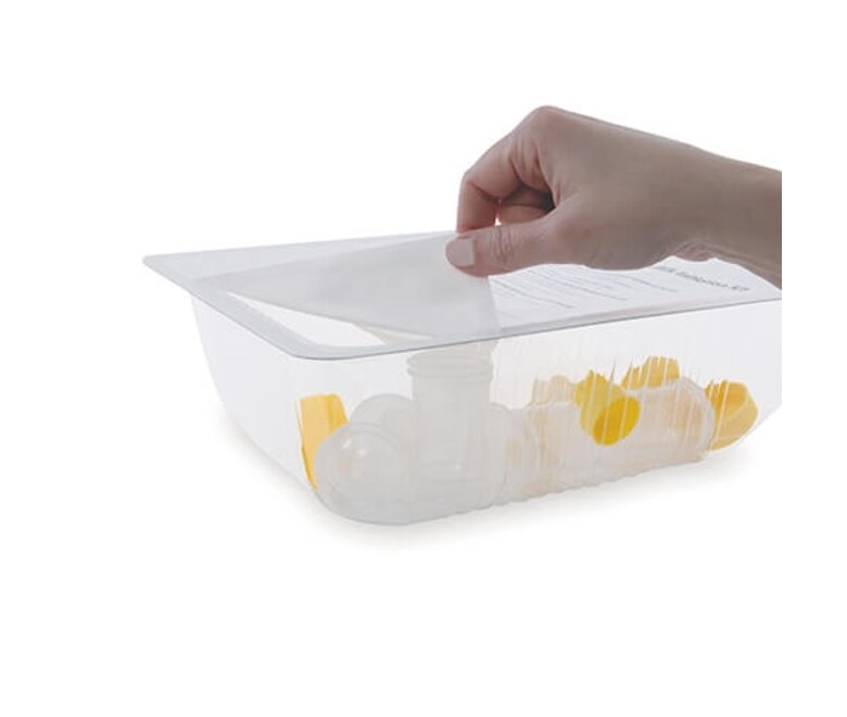 Medela Symphony® breast milk initiation kit, side