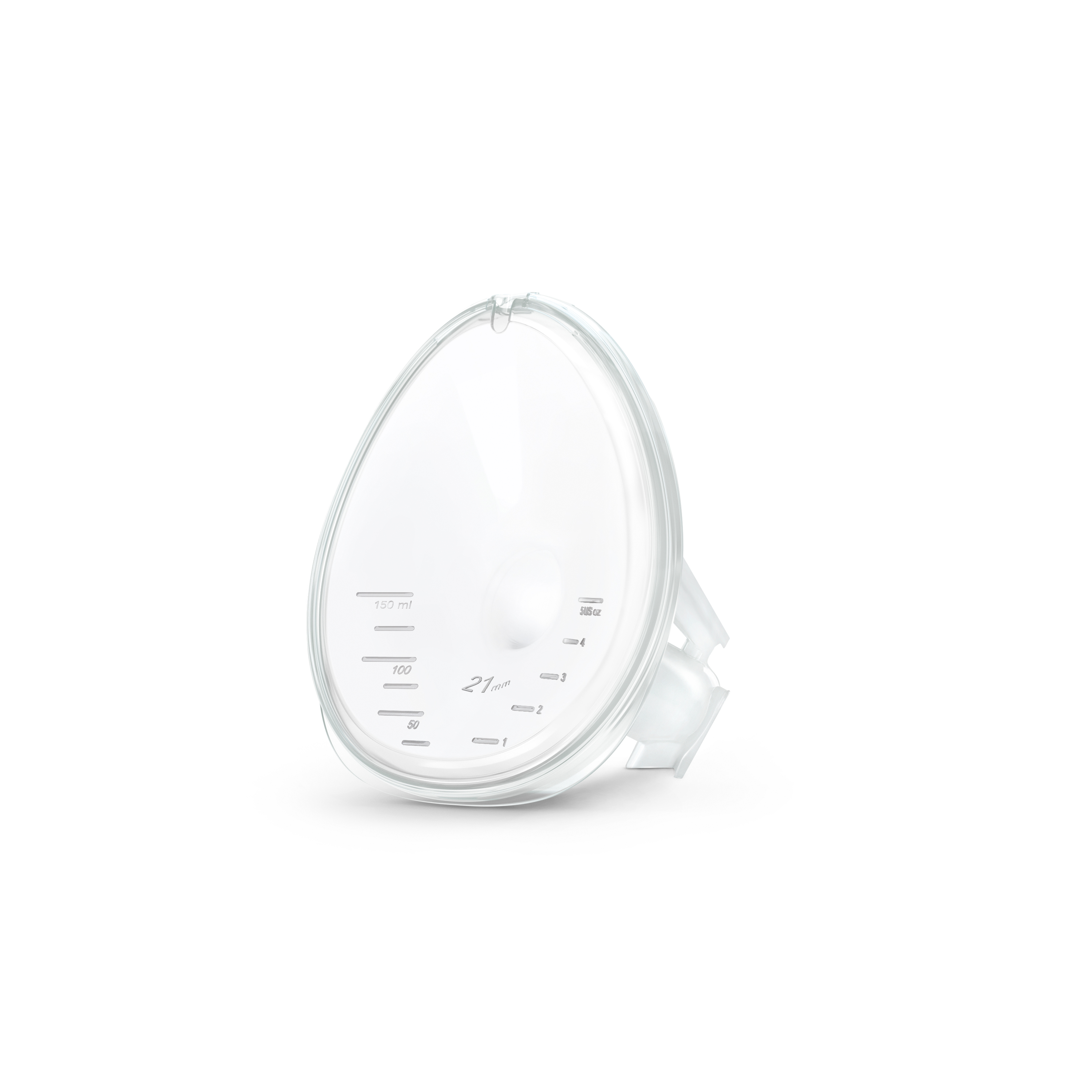 Additional breast shields for the Medela hands-free collection cups