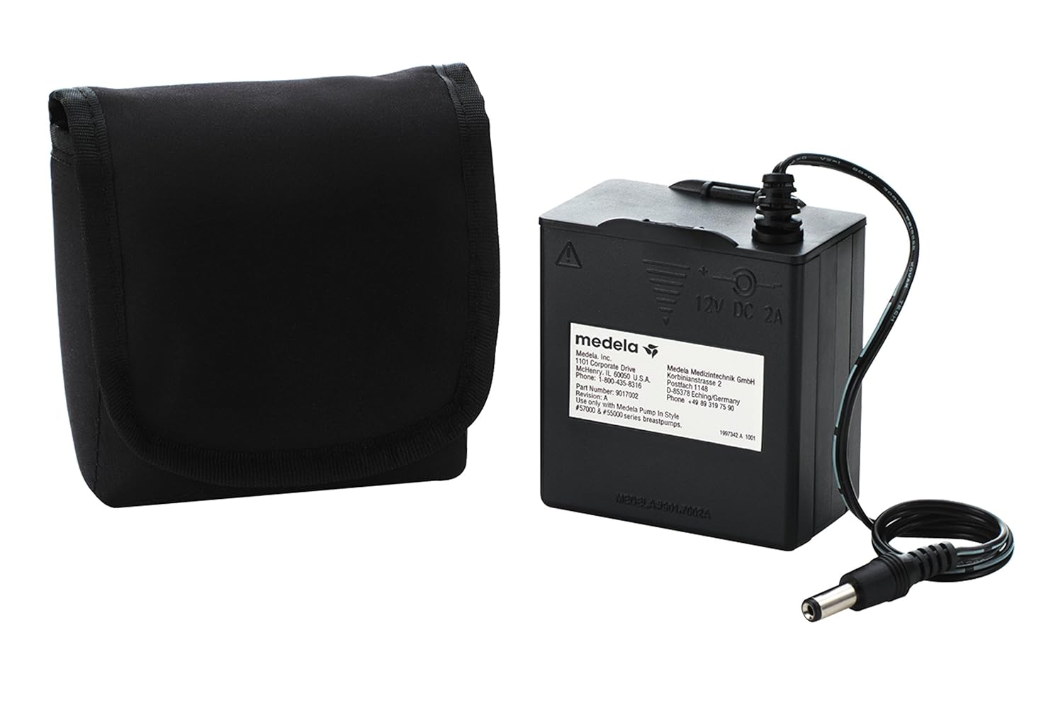 Pump In Style® battery pack and case