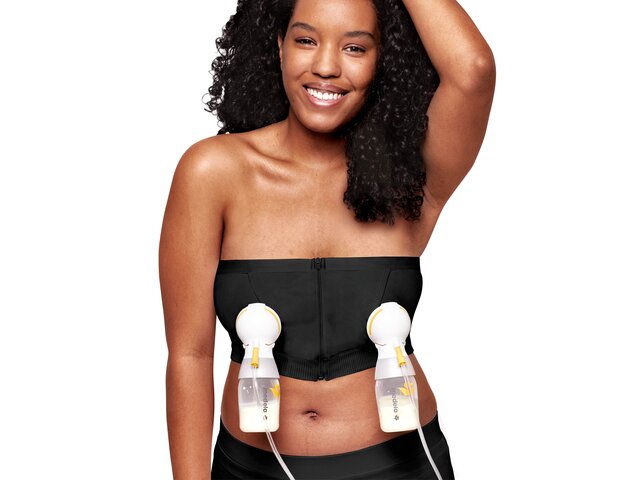 How to use a Hands Free Breast Pump Bra l Educational 