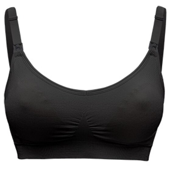 Reggiseno Medela Keep Cool™ Ultra nero vista frontale