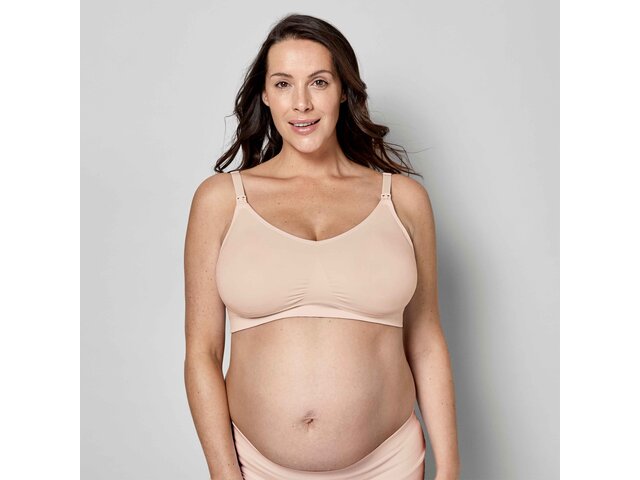 Slip De Grossesse Medela - Soutien Ventre Et Dos - Taille L - Beige - Sans Couture, Invisible Sous Les Vêtements