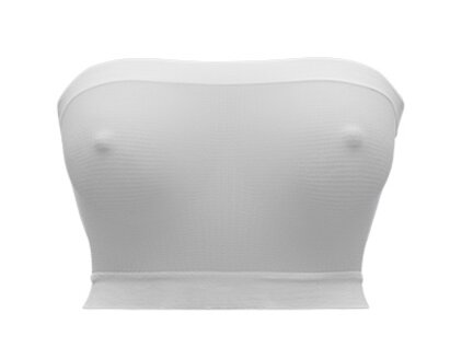 Medela No Pressure Band™ Bra in white front view