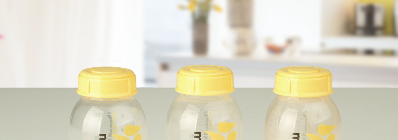 Medela breast milk storage bottles 5oz, 3 pack
