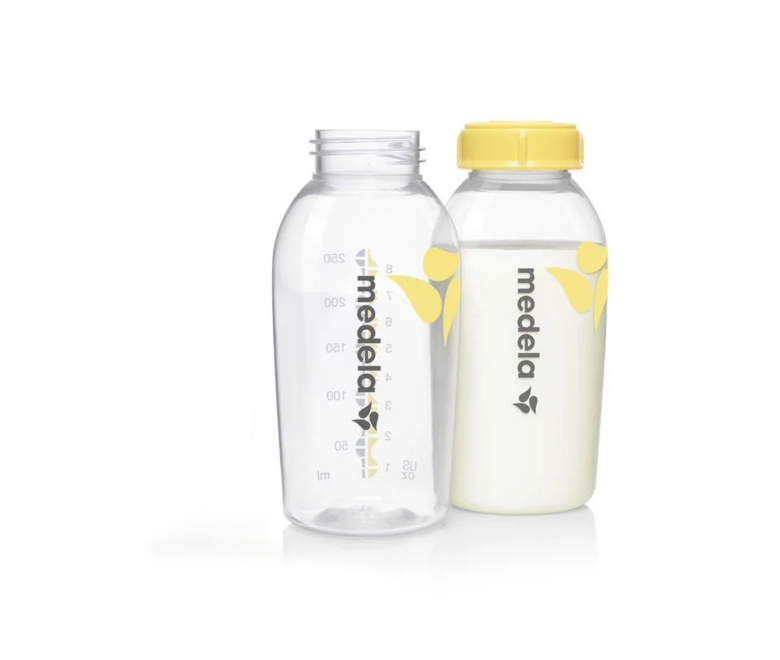 Medela Breast milk storage bottles 8oz, 2x - BPA free