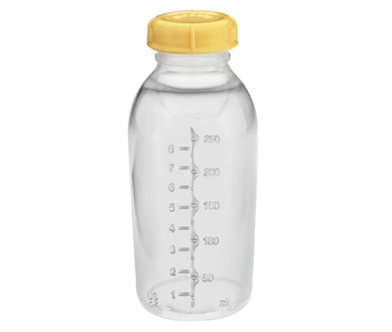 Medela Breastmilk Collection and Storage Bottles with Lids, 250ml