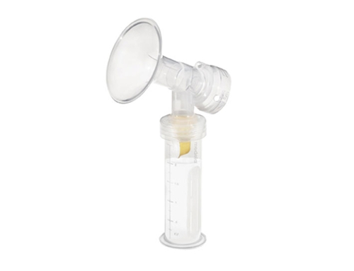 Pump set with Medela reusable bottle 2.7 oz, disposable PersonalFit™ connector and a PersonalFit™ PLUS breast shield