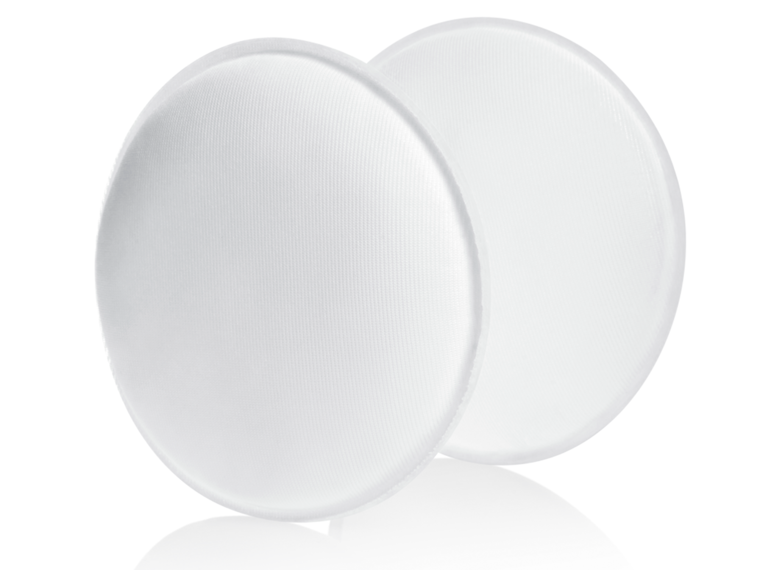 Gli assorbenti per reggiseno lavabili Medela Safe & Dry™ possono essere lavati fino a 50 volte a 40-60 °C.