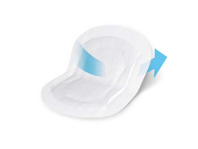 Die Medela Ultra-breathable Stilleinlagen sind für eine optimale Luftzirkulation entwickelt worden.