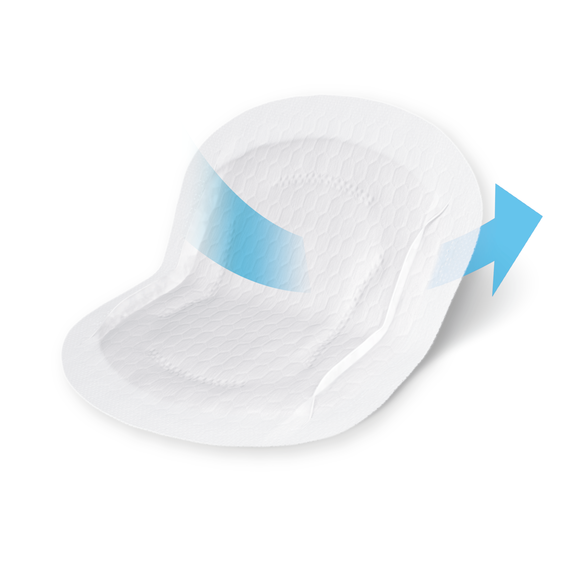 Les coussinets d'allaitement ultra-respirants de Medela ont été conçus pour une circulation optimale de l'air.