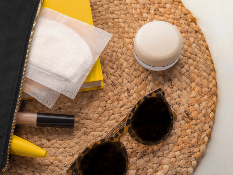 Medela's Ultra-breathable Nursing Pads are individually wrapped and fit discreetly in your bag