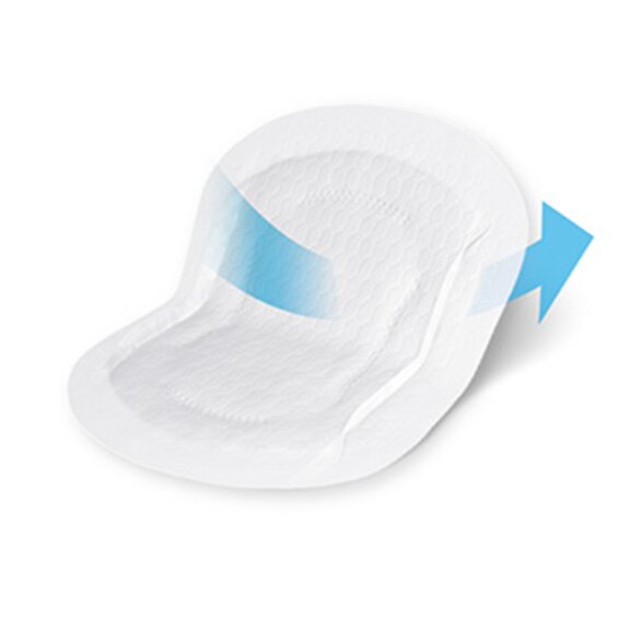 The Medela Ultra-breathable Nursing Pads have been developed for optimum air circulation.