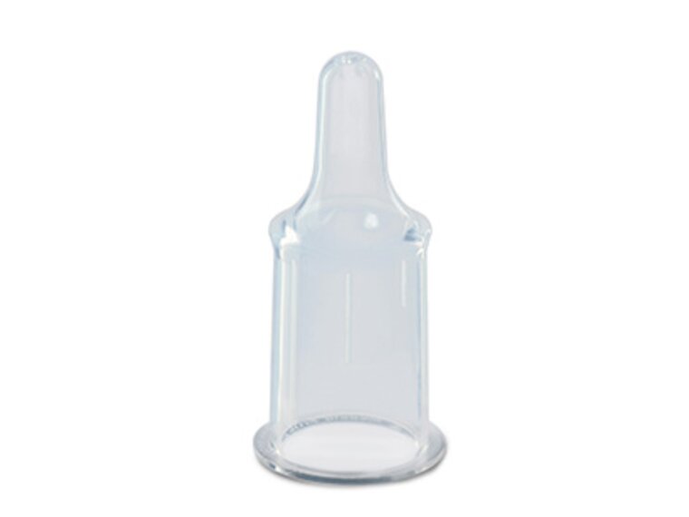 A reusable Medela SpecialNeeds Feeder nipple.
