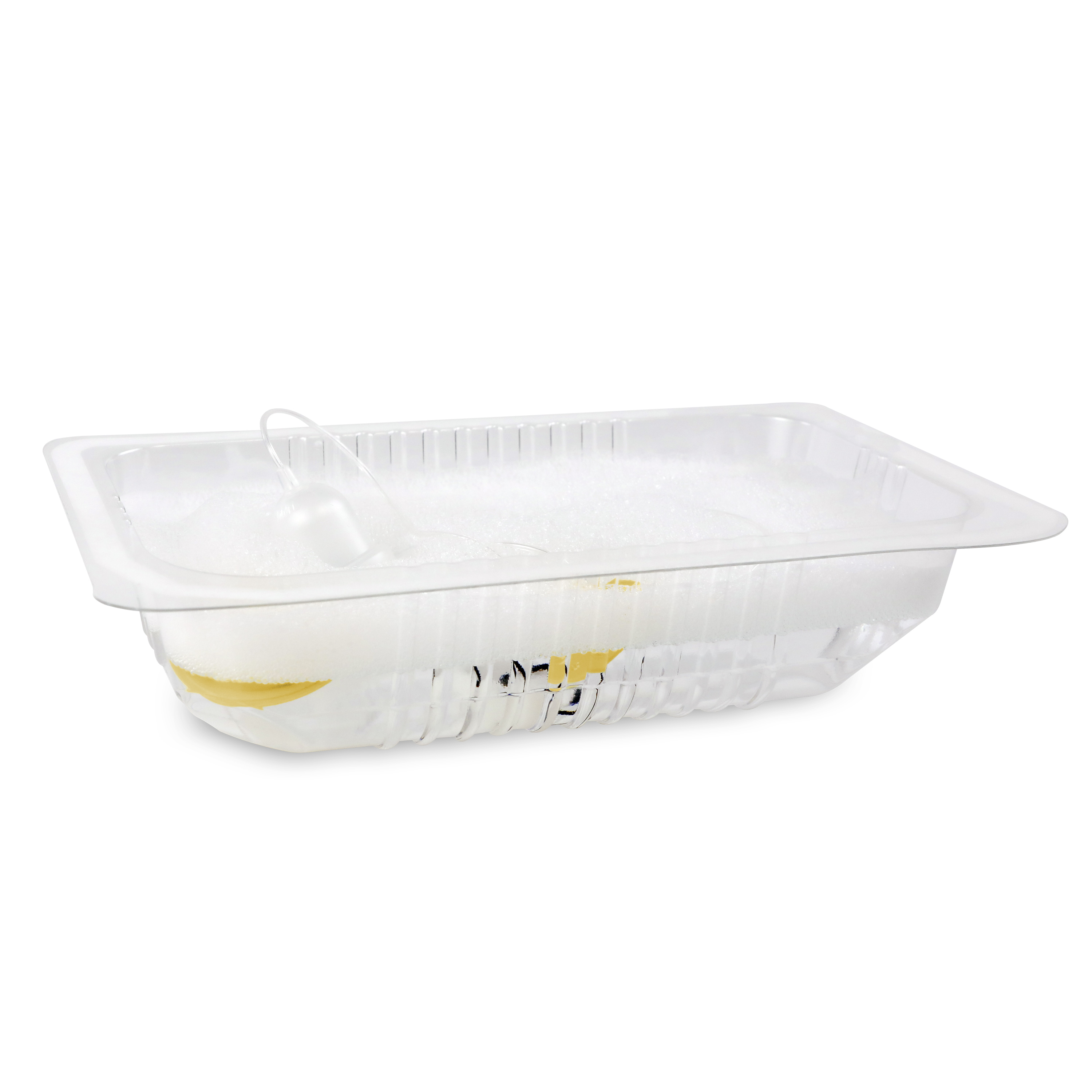 Open sterile Starter SNS™ kit with contents and 80mL basin.