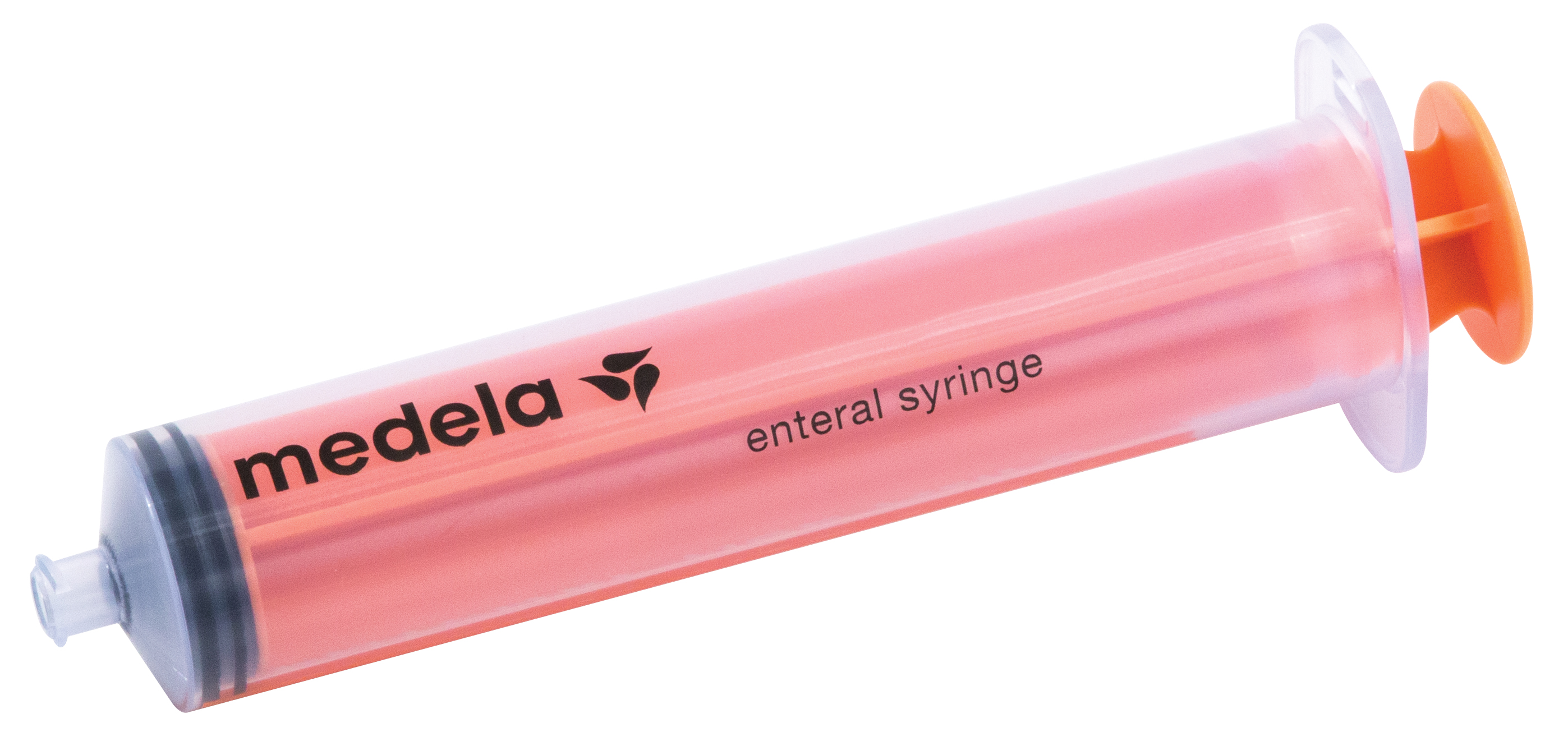 Medela 60ml syringe with ENFit® closed cap. 