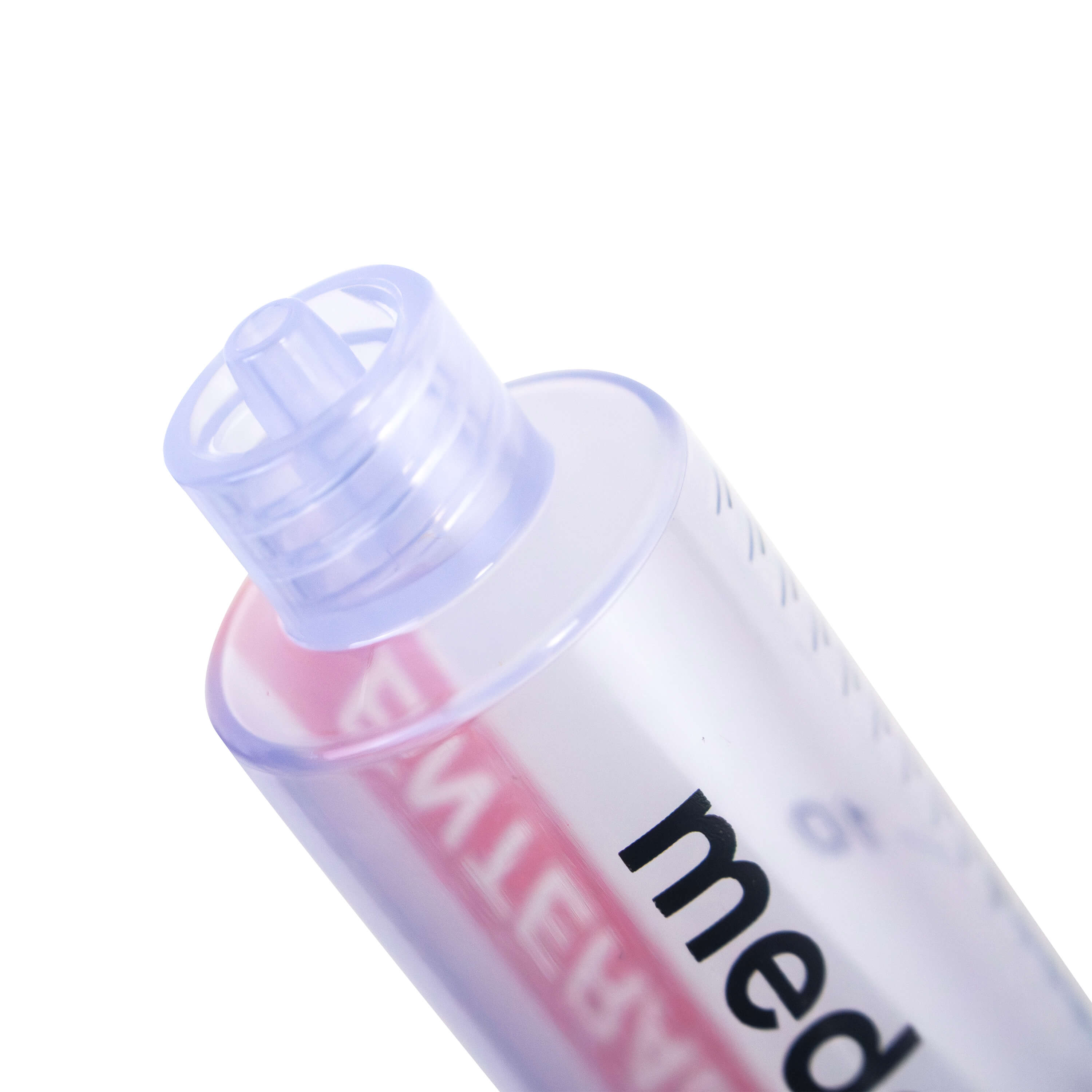 Close up of tip of TwistLok Enteral Syringe.
