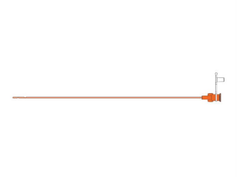 Medela TwistLok® PVC Enteral Feeding Tubes A graphic drawing of a Medela TwistLok® PVC Enteral Feeding Tube.