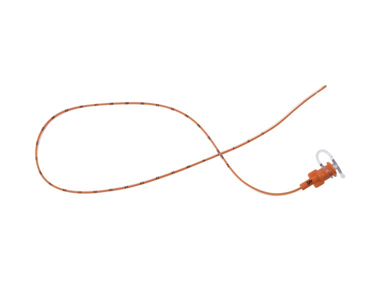 TwistLok PVC Tube Full image of TwistLok PVC tube with French tip.