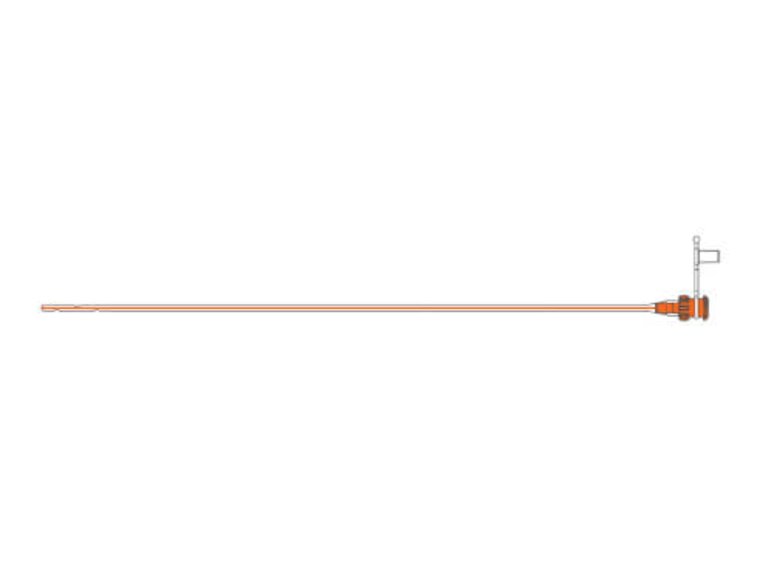 Medela TwistLok® Silicone Enteral Feeding Tubes A graphic drawing of a Medela TwistLok® Silicone Enteral Feeding Tube.