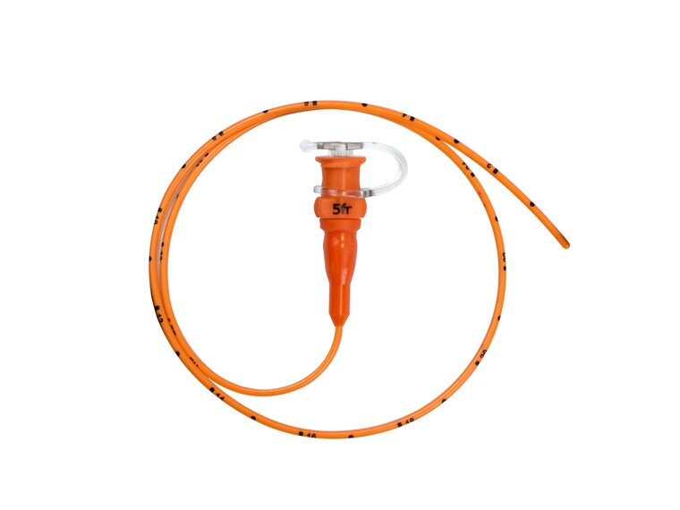 Full image of TwistLok Polyurethane enteral feeding tube.