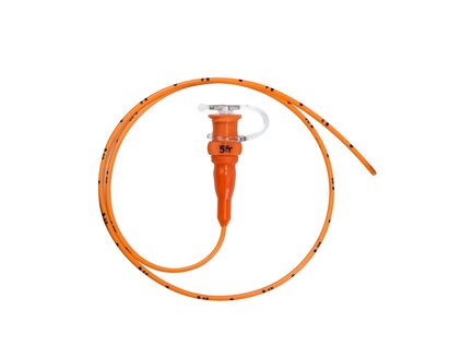 Full image of TwistLok Polyurethane enteral feeding tube.