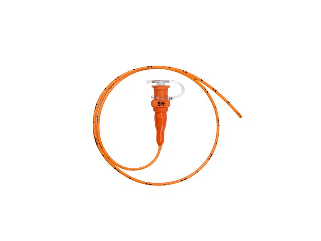 Full image of TwistLok Polyurethane enteral feeding tube.