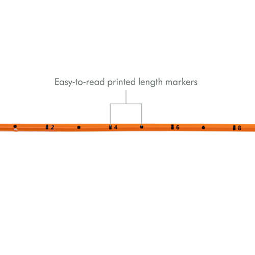 Medela Feeding Tubes with ENFit® Connectors are orange, have easy-to-read printed length markers and come in various sizes.