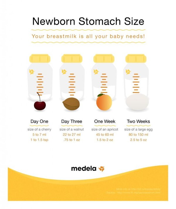 How much to feed newborn hotsell