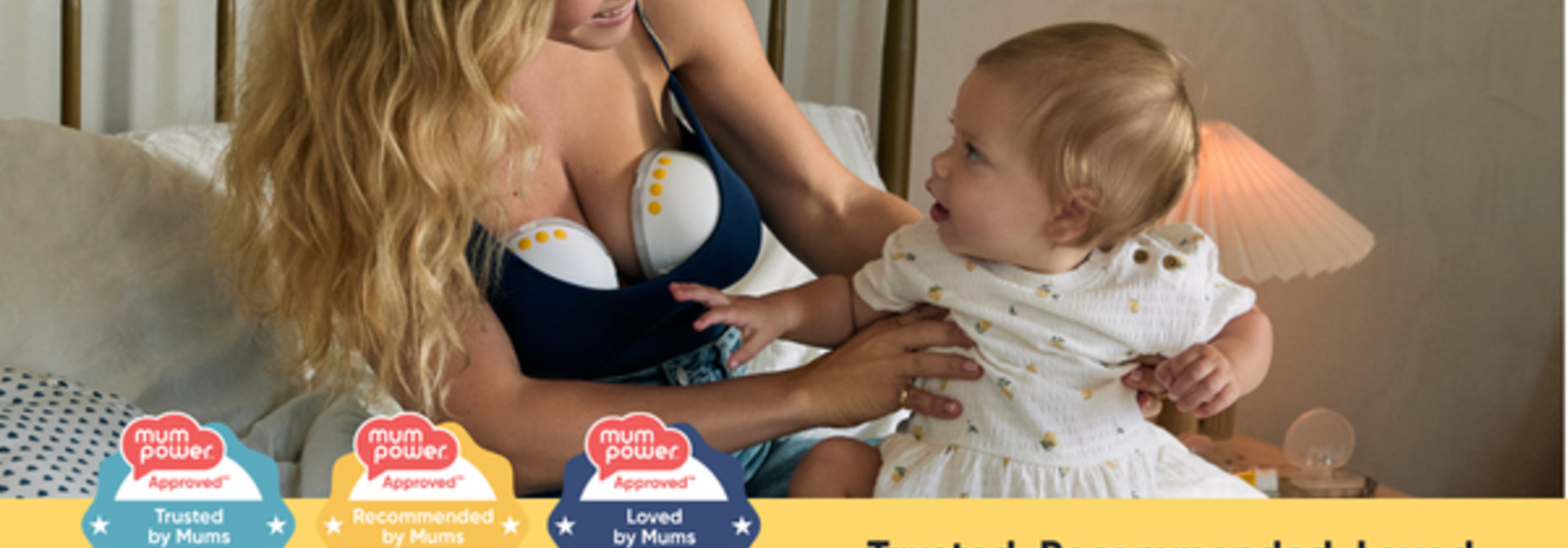 Medela announced as one of just six inaugural brands to achieve Mumpower Approved™ status Medela announced as one of just six inaugural brands to achieve Mumpower Approved™ status