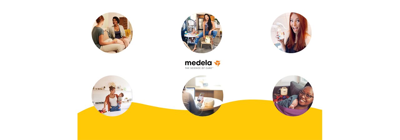 Banner for the article 'Medela receives the "Most Trusted Breast Pump Brand" award for the 6th time in a row'.