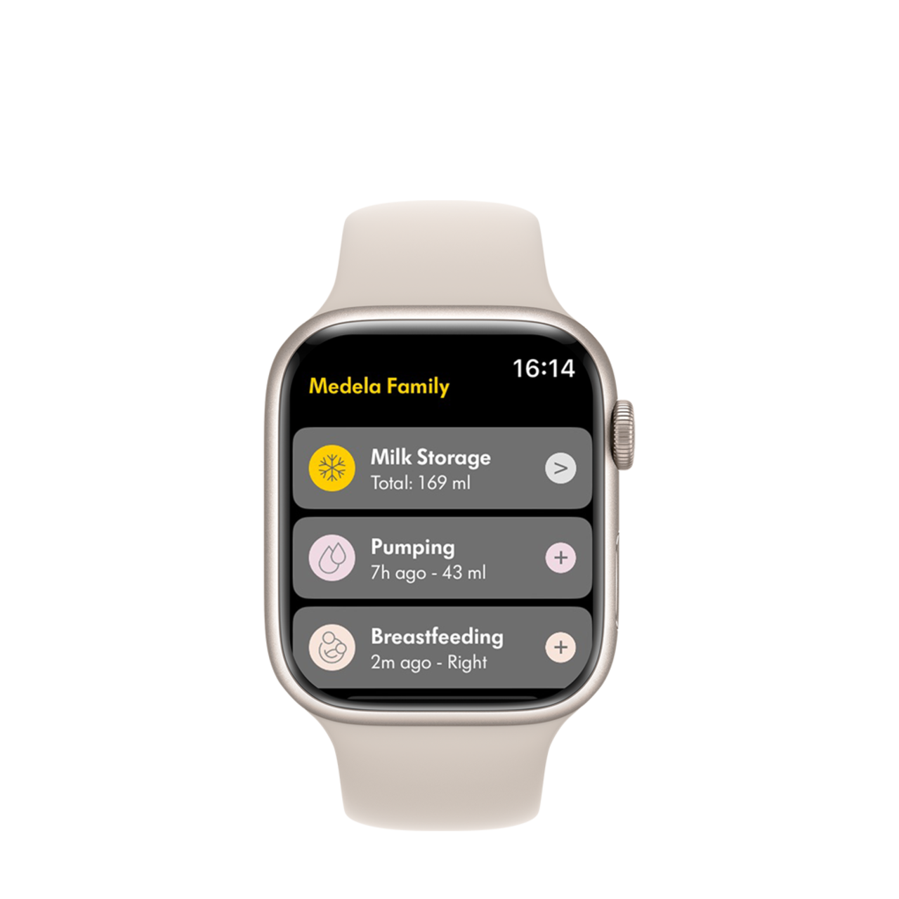 Smart Watch App for New Parents | Medela