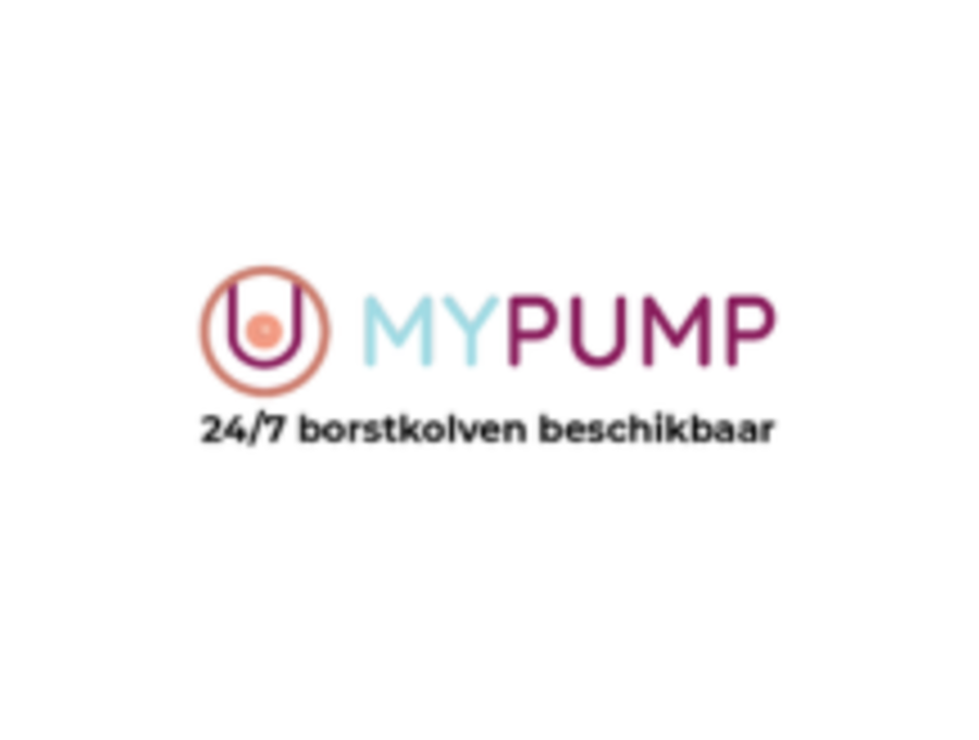 Het bedrijfslogo van “MYPUMP” in Nederland.