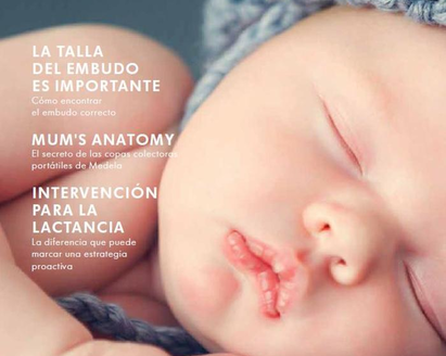 La portada de la revista de Medela, Comienzos.