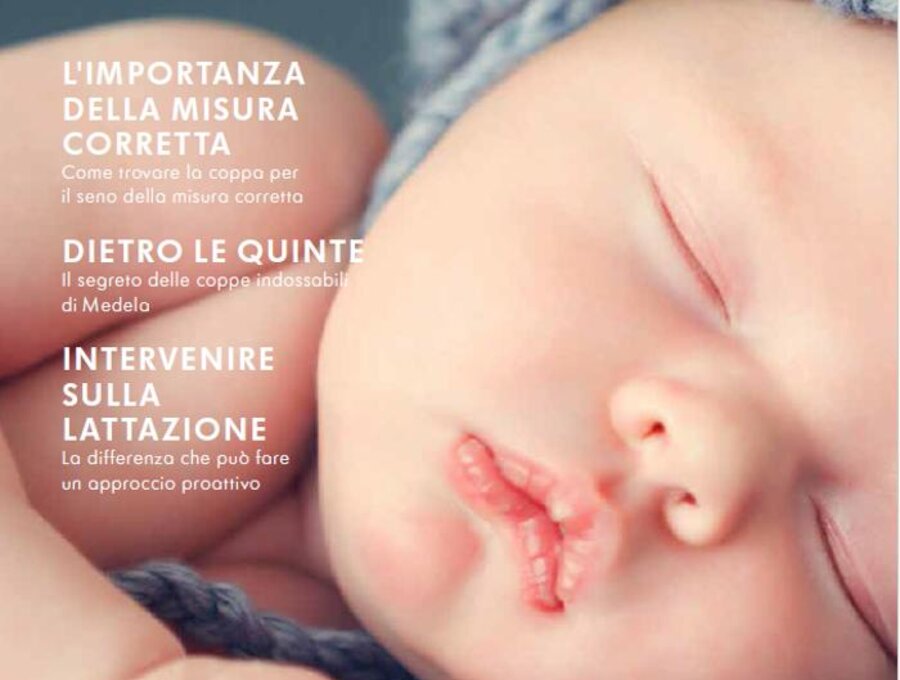 La copertina della rivista di Medela, Nuovi inizi.