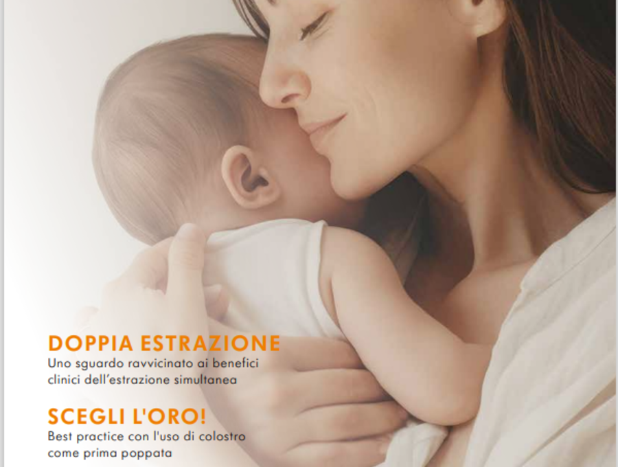 La copertina della rivista di Medela, Nuovi inizi.