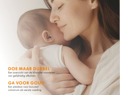 De omslag van het tijdschrift Beginnings van Medela.