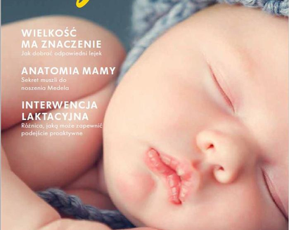 Okładka magazynu firmy Medela, Beginnings.