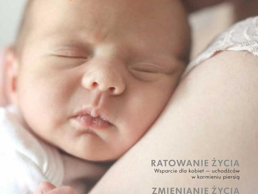 Okładka magazynu firmy Medela, Początki.