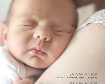 A capa da revista da Medela, O início.